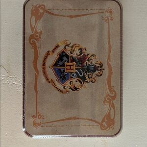 Hogwarts House Crest Playing Cards